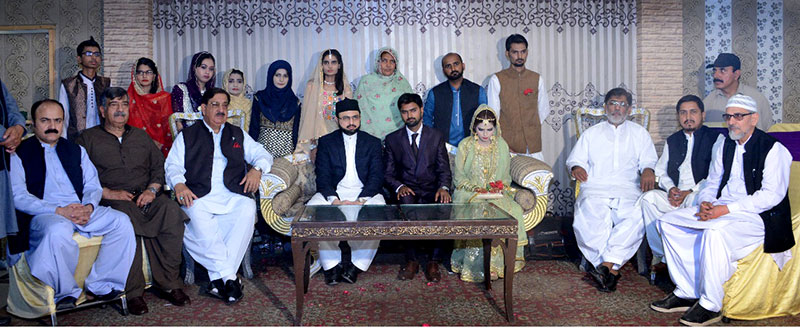 Dr Tahir-ul-Qadri congratulates to Asif Iqbal on his marriage