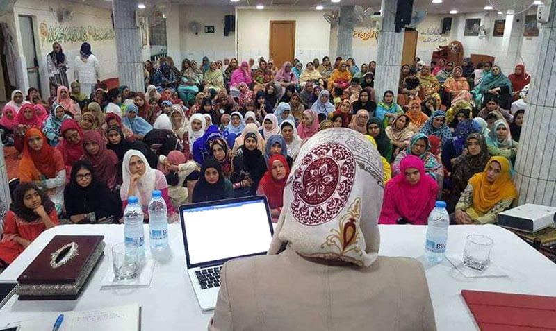 Dr Ghazala Hassan Qadri addresses training workshop in Spain