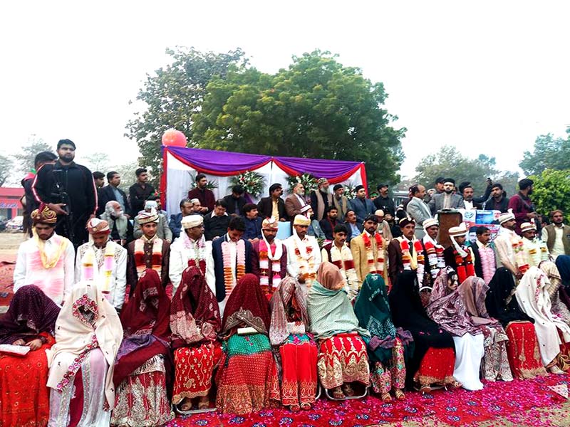 خانقاں ڈاگراں، منہاج القرآن کے زیراہتمام 15 جوڑیوں کی شادیاں