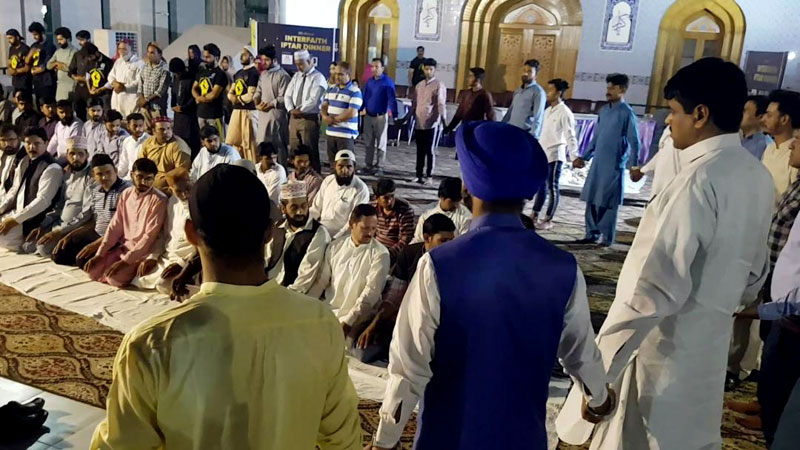 Faith leaders attend Interfaith Iftar dinner under MQI