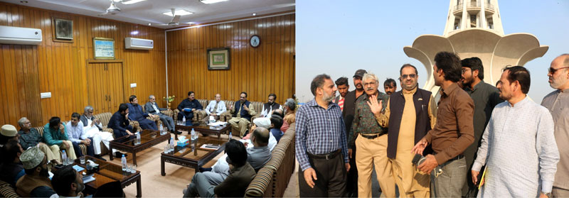 Minhaj ul Quran delegation visits Minar-e-Pakistan Lahore