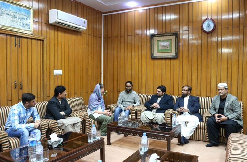 German journalist visits MQI Secretariat