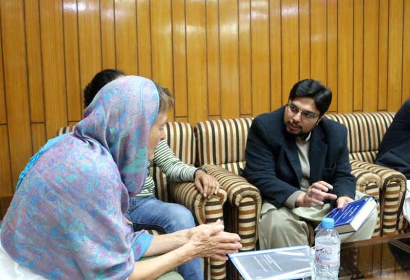 German journalist visits MQI Secretariat