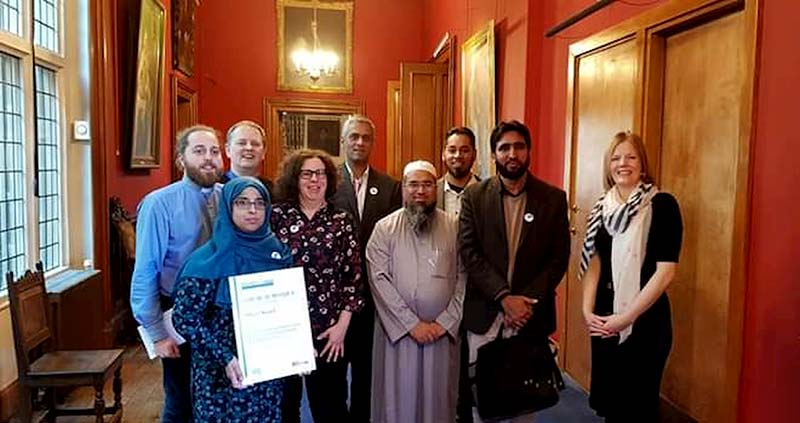 Church Mosque twinning program awards MQI Walsall and Methodist Church