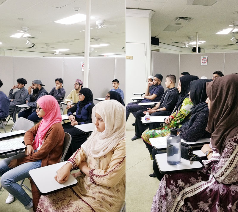 Spiritual gathering of Shab-e-Barat 2019 at Minhaj-ul-Quran Dallas, Texas