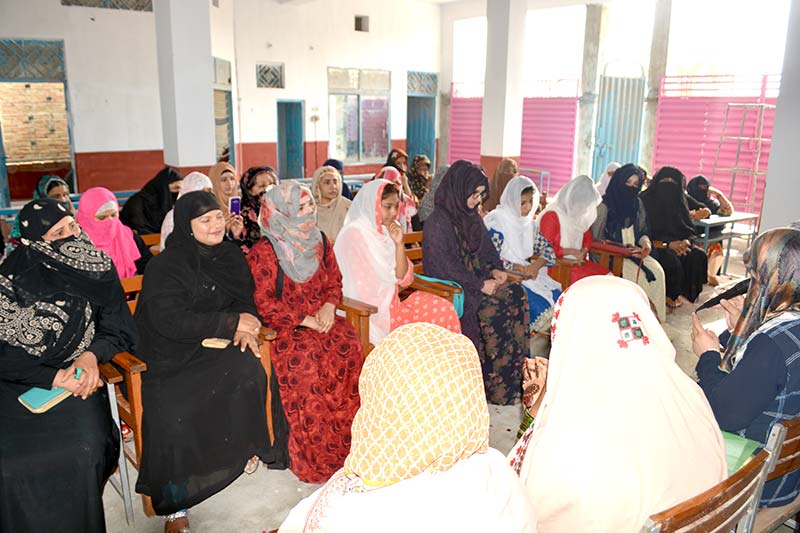 منہاج ویمن لیگ لودھراں کی تربیتی نشست