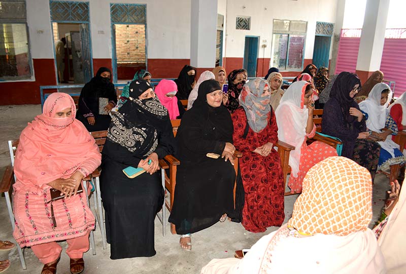 منہاج ویمن لیگ لودھراں کی تربیتی نشست