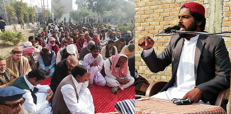 راجن پور میں علامہ طالب حسین قادری کا خطاب