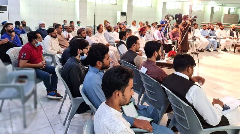 Dr Hassan Mohi-ud-Din Qadri addresses Tarbiyati Workshop