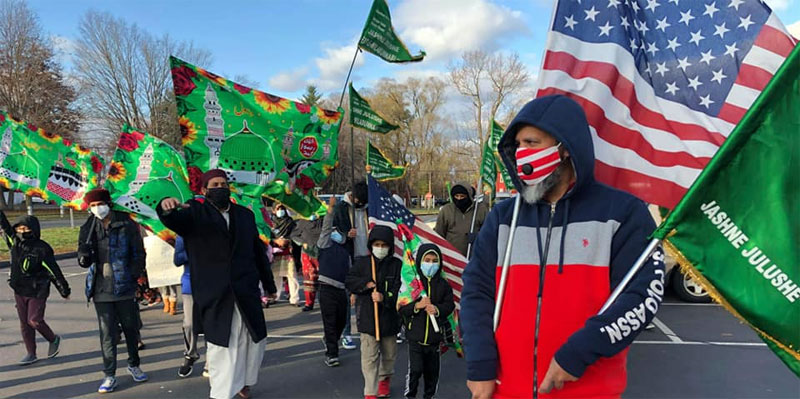 Annual procession marks Mawlid-un-Nabi in Connecticut USA