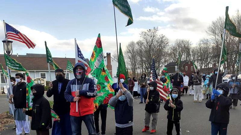 Annual procession marks Mawlid-un-Nabi in Connecticut USA