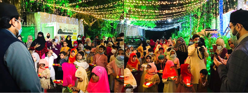 Children under Eagers forum take out Milad procession