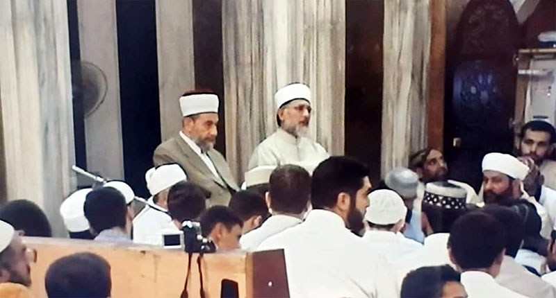 Dr Tahir ul Qadri grieved over the death of al-Muhaddith al-Azam al-Shām, al-Shaykh Dr Nur al-Din Itr