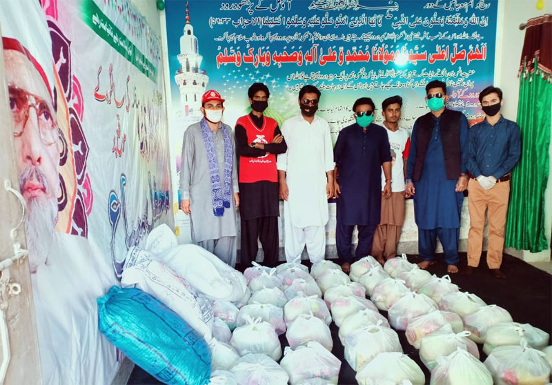 Minhaj ul Quran helped coronavirus effected community
