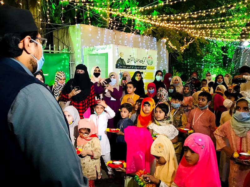 kids milad candle walk