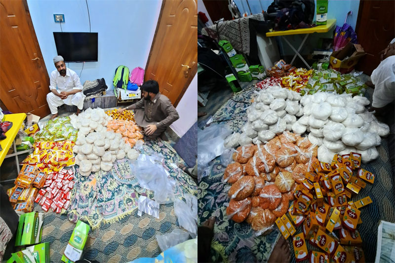 Minhaj Welfare Foundation distributes ration among families