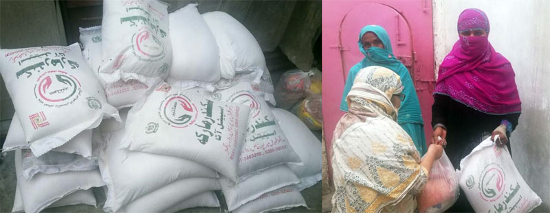 Minhaj-ul-Quran Women League initiated countrywide Food Support Program