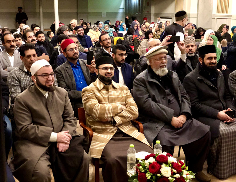 Dr Hassan Qadri addresses Quaid Day Program in Malmo Sweden