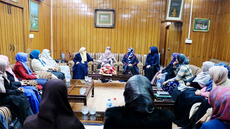 Dr Ghazala Hassan Qadri discusses MWL foundation-day plan