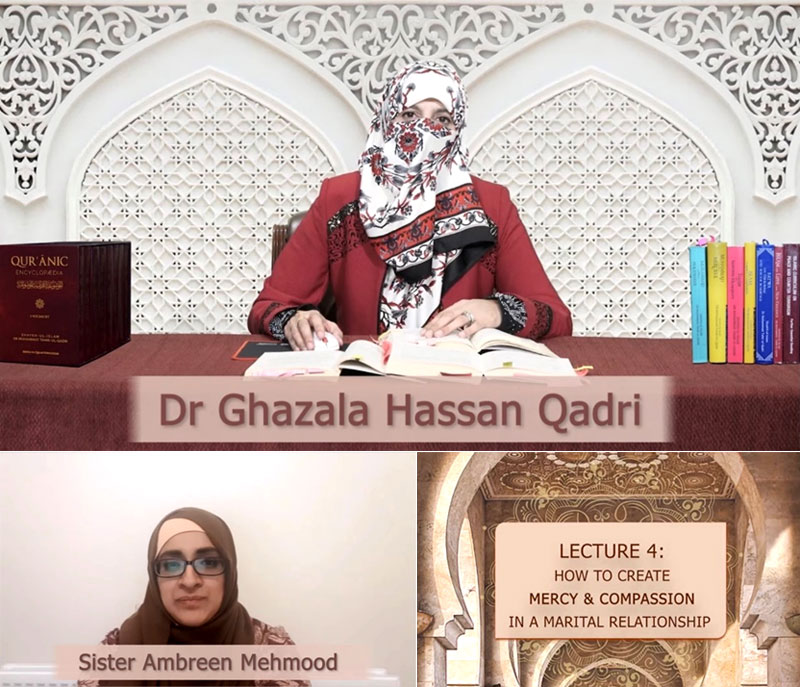 Al-Nasiha 2021: Dr Ghazala speaks on how to create mercy & compassion in a marital relationship
