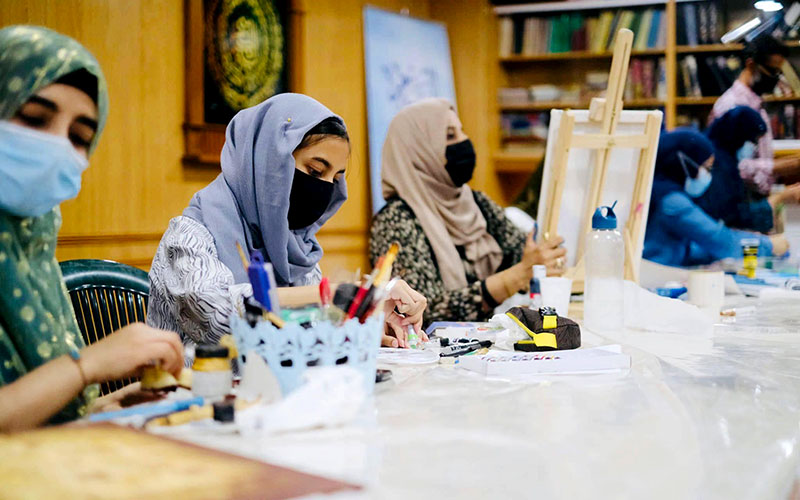 Minhaj Sisters arranges Islamic Calligraphy competition