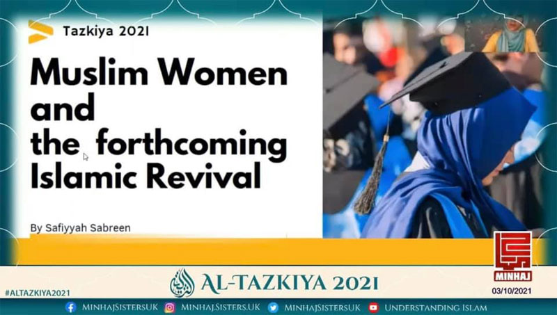 Webinar with Safiyyah Sabreen S - Al-Tazkiya 2021