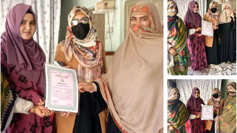 A two-day organizational visit of the central delegation of Minhaj-ul-Quran Women League to Leh district