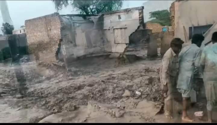 PAT workers taking part in rescue and relief operations in Balochistan