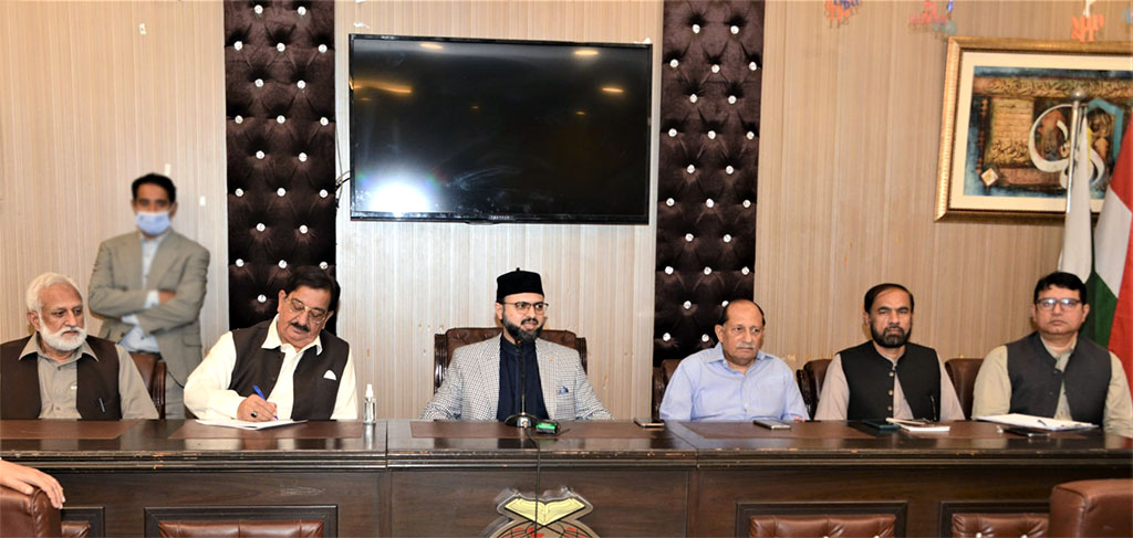 Dr Hassan Mohi-ud-Din Qadri speaks to MQI leaders on return from European tour