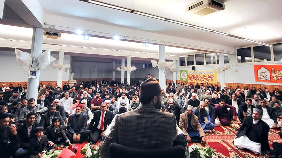 Dr Hassan Mohi-ud-Din Qadri addresses Rahmatun-lil-Alameen Conference in Brescia Italy