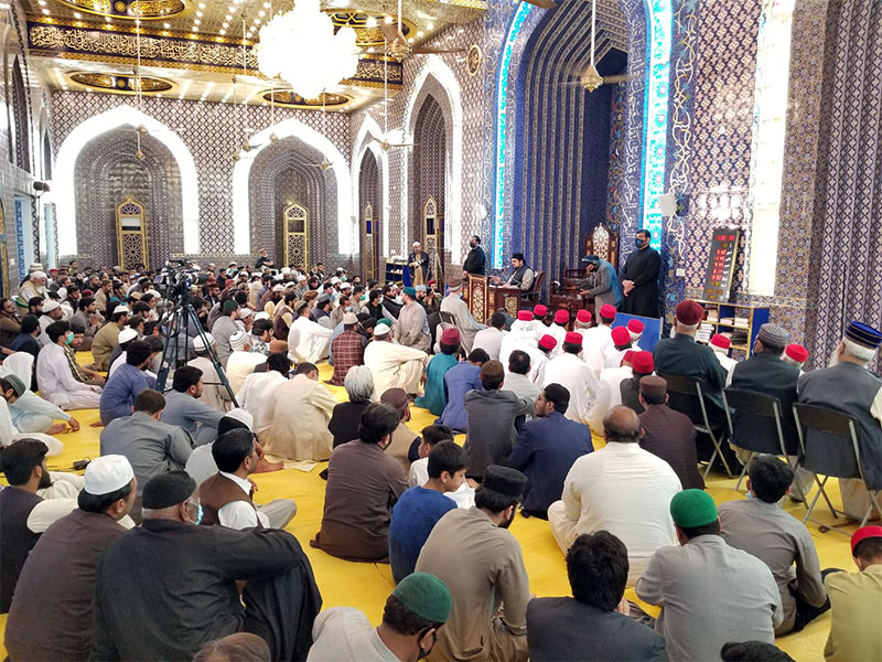 Dr Hussain Mohi ud Din Qadri addresses Jummah Gathering