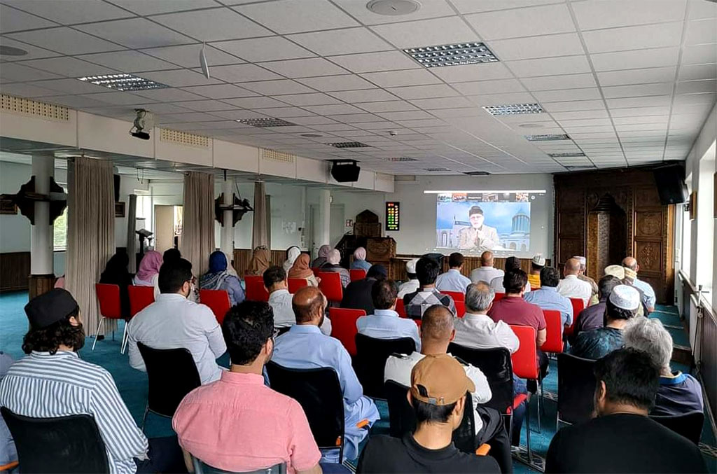 Dr Muhammad Tahir-ul-Qadri addresses overseas workers of MQI