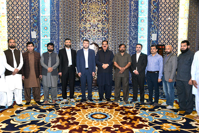 Irani deputy minister visits minhaj ul quran secretariat