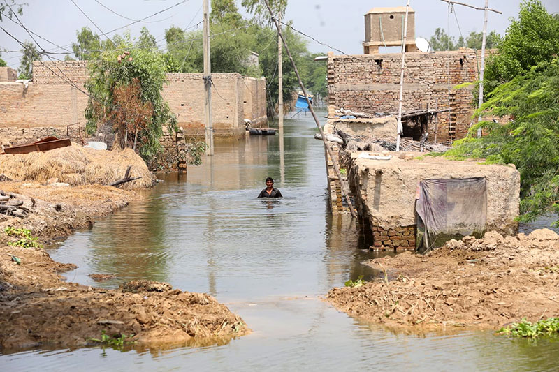 منہاج خیمہ بستی سیلاب متاثرین