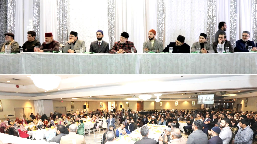 MQI Canada hosts dinner for guests attending marriage ceremony of granddaughter of Dr Tahir ul Qadri