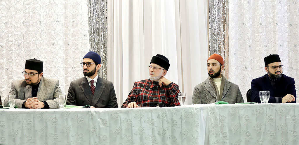 MQI Canada hosts dinner for guests attending marriage ceremony of granddaughter of Dr Tahir ul Qadri