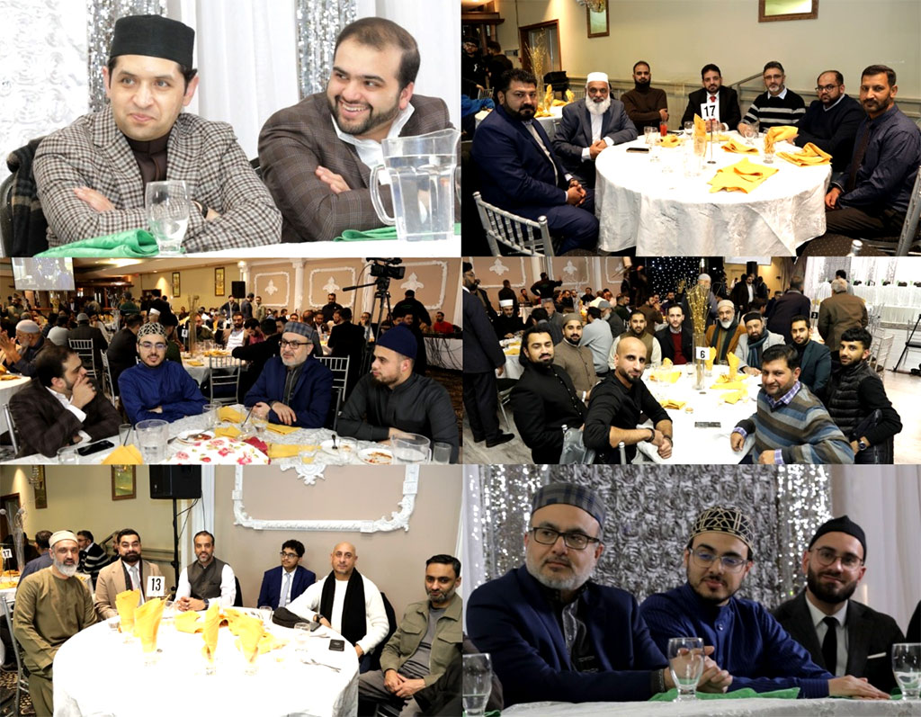 MQI Canada hosts dinner for guests attending marriage ceremony of granddaughter of Dr Tahir ul Qadri