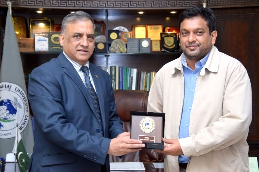 A Malaysian University delegation visits Minhaj University Lahore