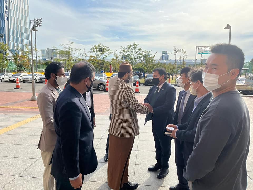 Dr Hassan Mohi ud Din Qadri visits Tech University of Korea Siheung-si