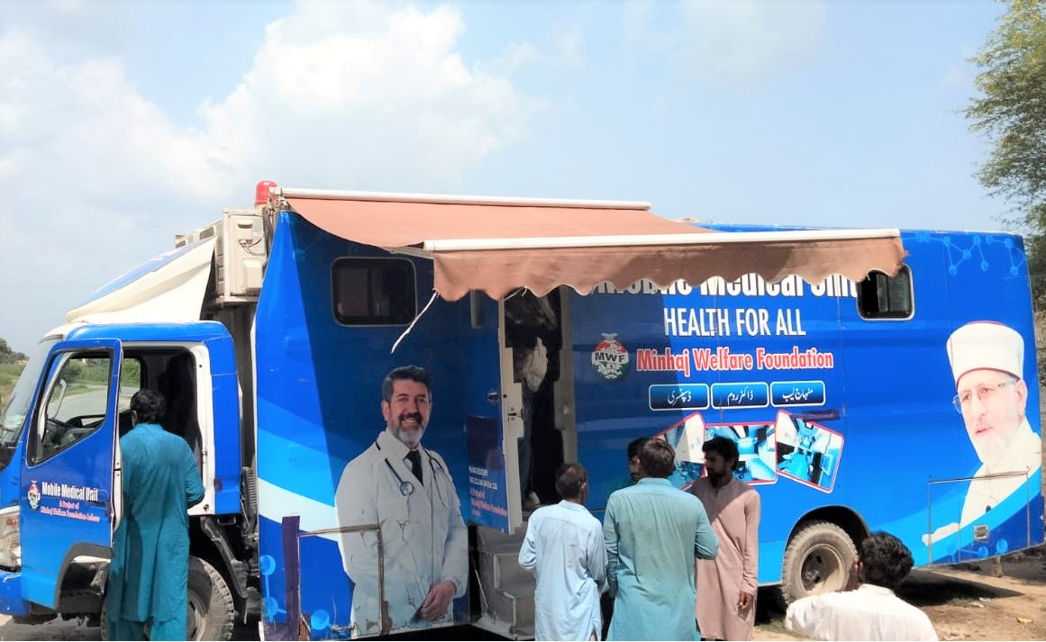 Quality medical care being provided to flood victims in tent settlements