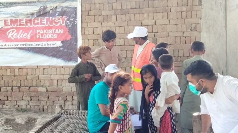 Quality medical care being provided to flood victims in tent settlements