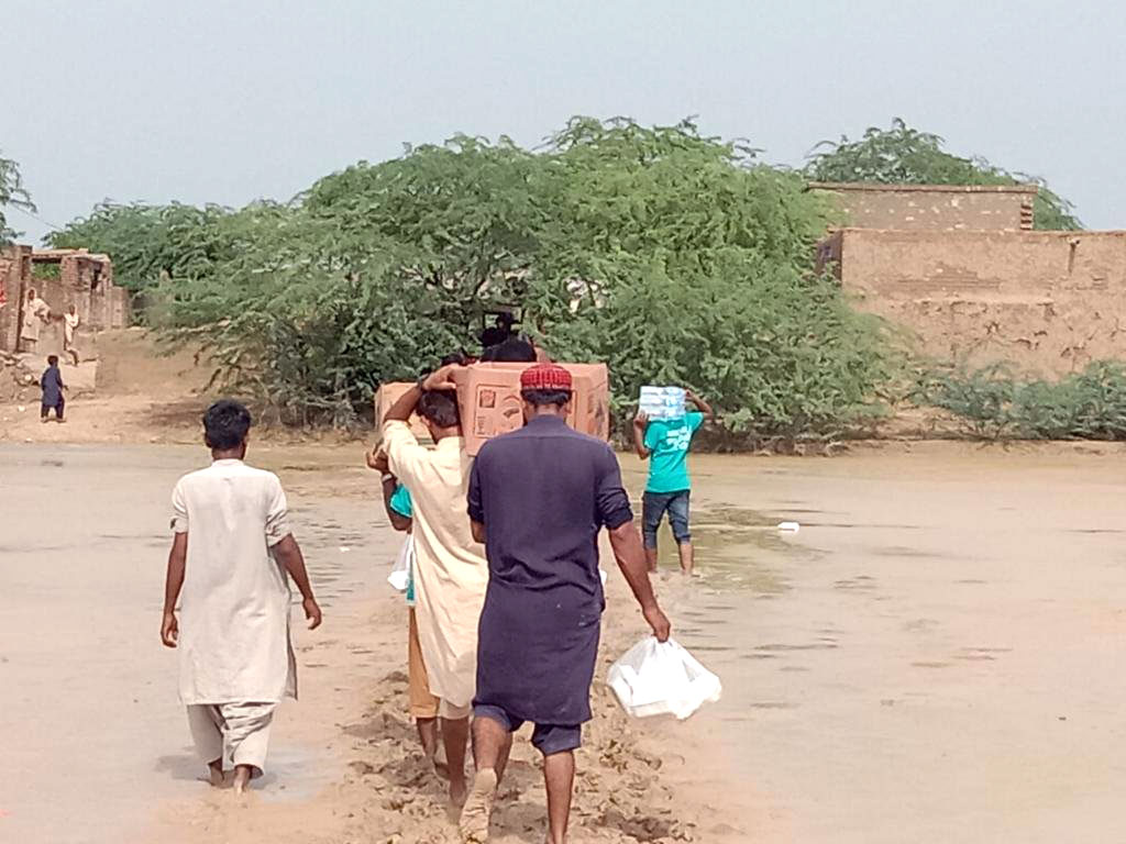 Minhaj Welfare Foundation relief activities