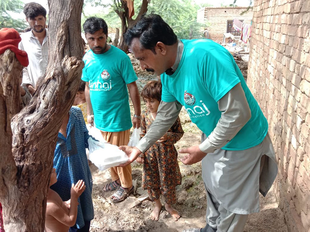 Minhaj Welfare Foundation relief activities