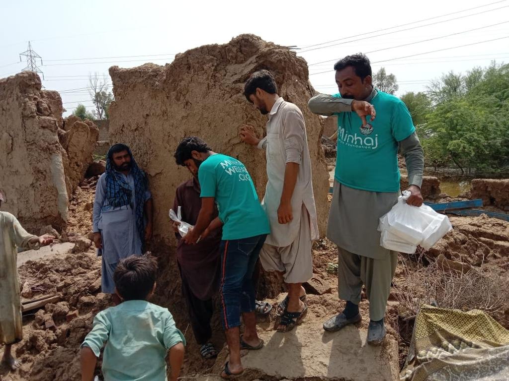 Minhaj Welfare Foundation relief activities