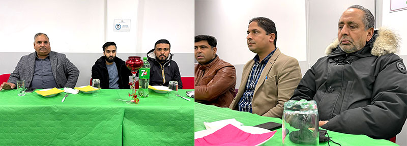 Minhaj-ul-Quran France hosted dinner in honor of PTI France