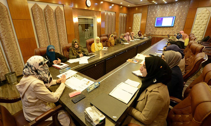 Dr Ghazala Hassan Qadri reviews performance of two MWL departments