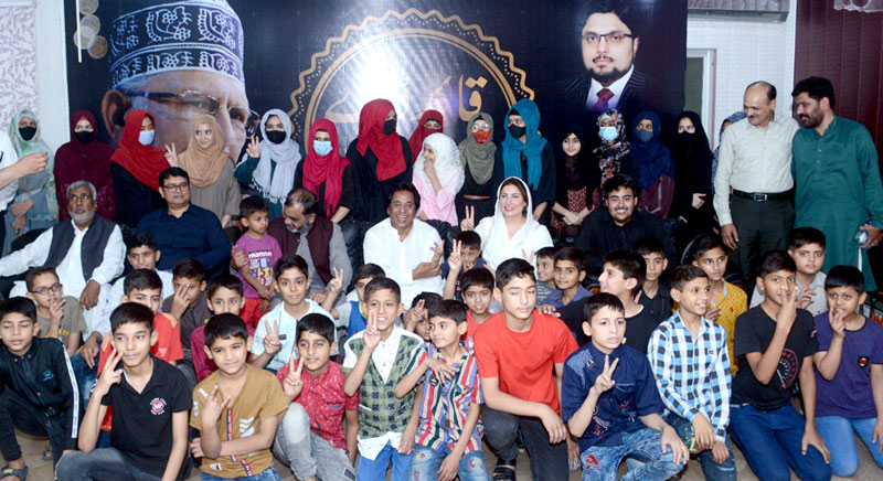 Syed Noor and Saima Noor visit Aghosh Orphan Care Home