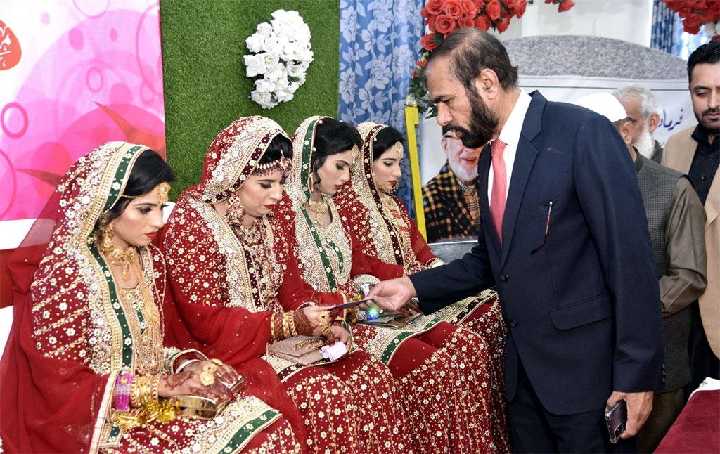 Collective marriage ceremony under Minhaj ul Quran International