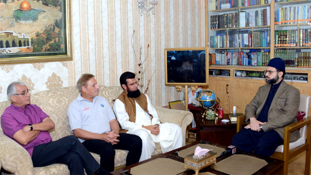 Aleem Dar calls on Dr Hassan Qadri