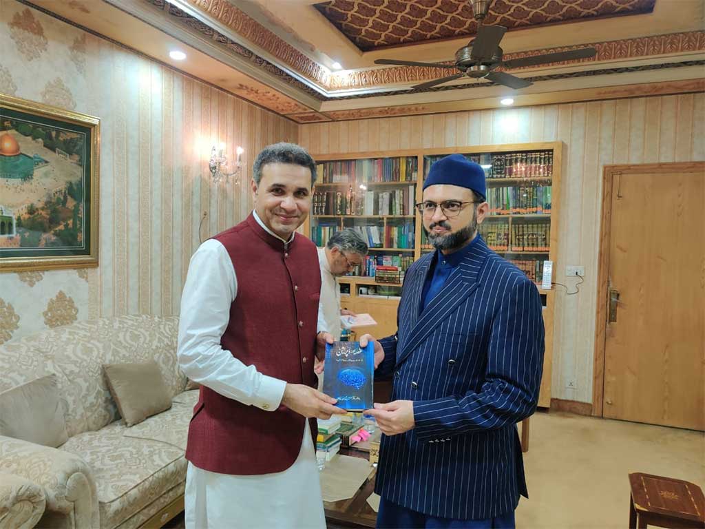 Ambassador H.E.K Ahsan Wagan met with Dr Hassan Qadri